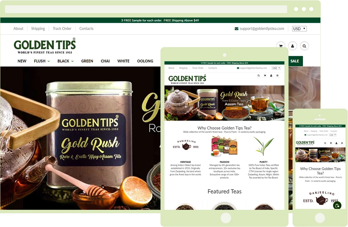 GoldenTips Tea