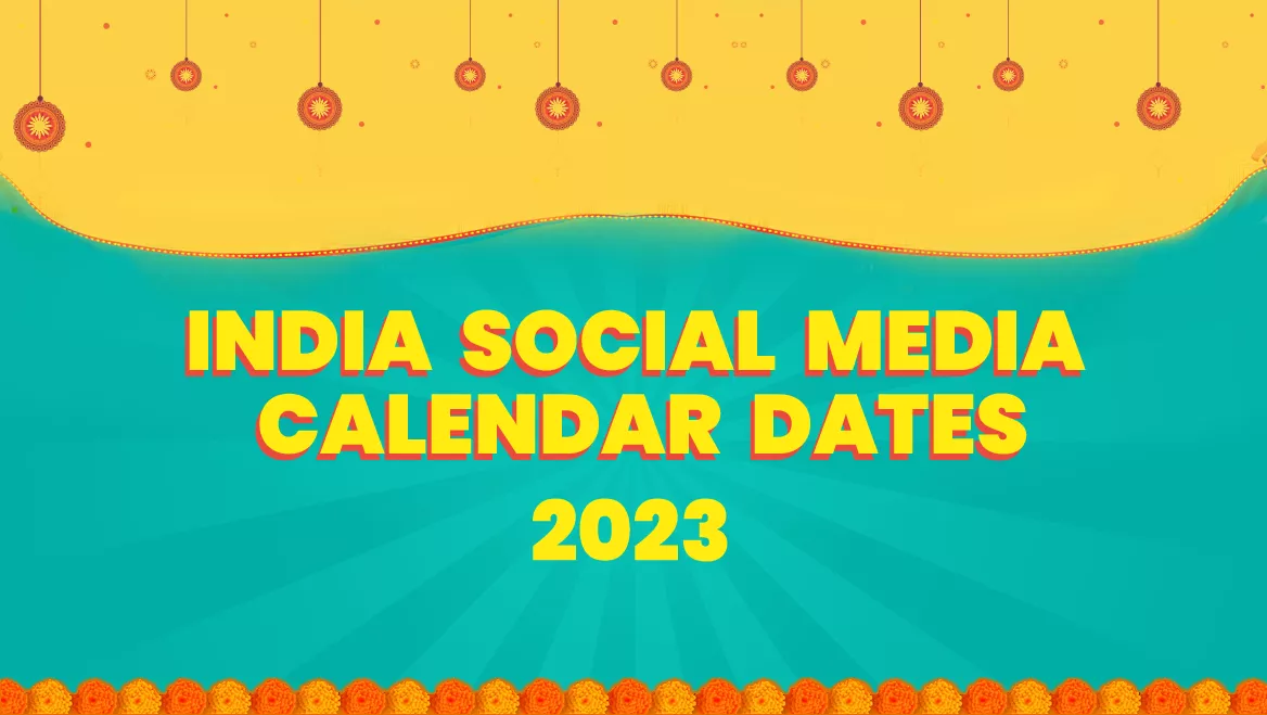 Social Media Marketing Calendar 2024 for your Businesses Marketing Calendar 2025 India