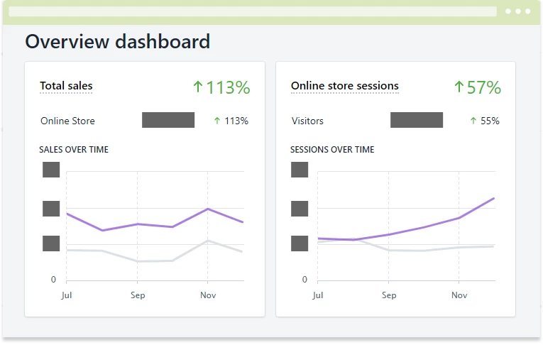 12 Month sale Result