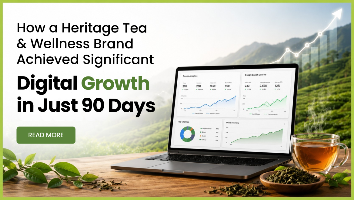 How a Heritage Tea & Wellness Brand Achieved Significant Digital Growth in Just 90 Days