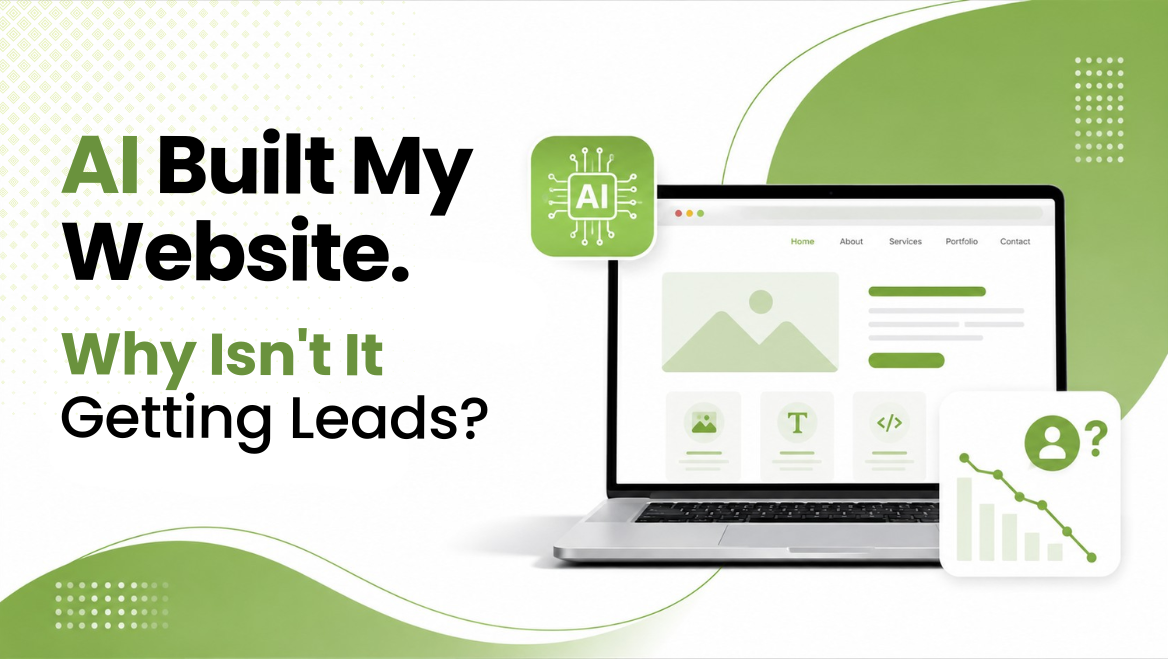 AI Built My Website. Why Isn't It Getting Leads?
