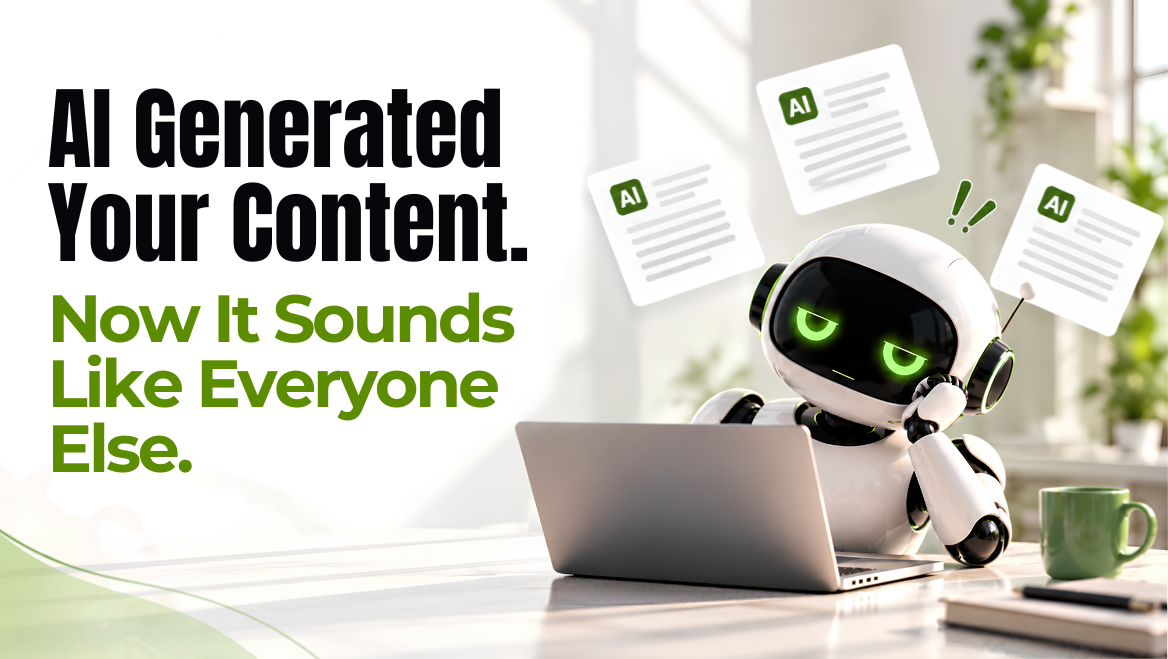 AI Generated Your Content. Now It Sounds Like Everyone Else.