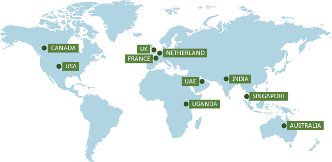 Our clients Map mobile