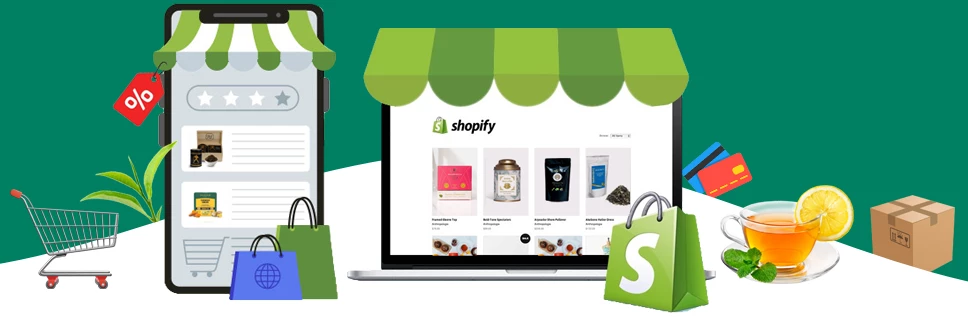 Shopify landing Banner